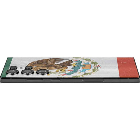 Mexico Flag Distressed Galaxy S23 Ultra Skin
