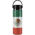 Mexico Flag Distressed Hydro Flask 20oz Wide Mouth Skin