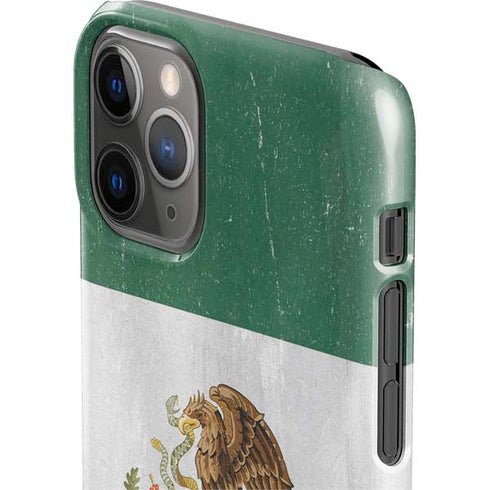 Mexico Flag Distressed iPhone 11 Pro Lite Case