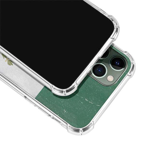 Mexico Flag Distressed iPhone 11 Pro Max Clear Case