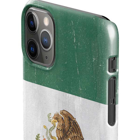 Mexico Flag Distressed iPhone 11 Pro Max Lite Case