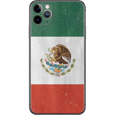 Mexico Flag Distressed iPhone 11 Pro Max Skin
