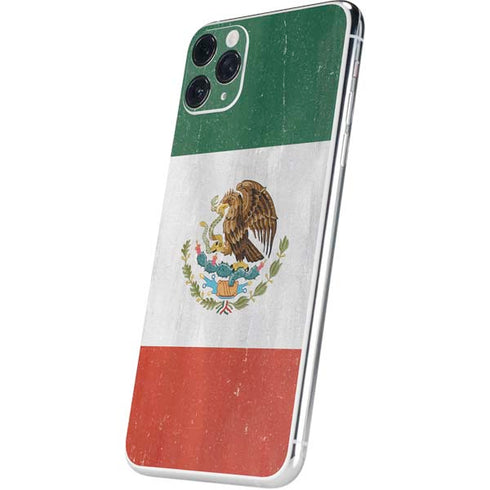 Mexico Flag Distressed iPhone 11 Pro Max Skin
