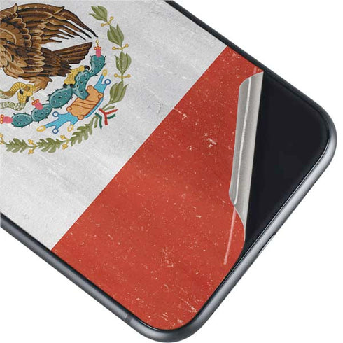 Mexico Flag Distressed iPhone 11 Skin