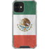 Mexico Flag Distressed iPhone 12 Clear Case