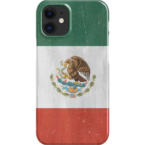 Mexico Flag Distressed iPhone 12 Mini Lite Case