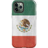 Mexico Flag Distressed iPhone 12 Pro Impact Case