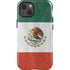 Mexico Flag Distressed iPhone 13 Impact Case