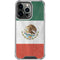 Mexico Flag Distressed iPhone 13 Pro Clear Case