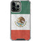 Mexico Flag Distressed iPhone 13 Pro Max Clear Case