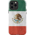 Mexico Flag Distressed iPhone 13 Pro Max Impact Case