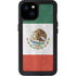Mexico Flag Distressed iPhone 15 Plus Waterproof Case
