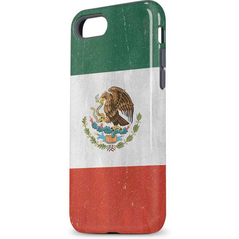 Mexico Flag Distressed iPhone 7 Pro Case