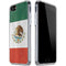 Mexico Flag Distressed iPhone SE (2nd & 3rd Gen) Clear Case