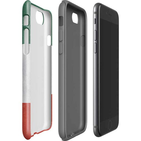 Mexico Flag Distressed iPhone SE (2nd & 3rd Gen) Pro Case