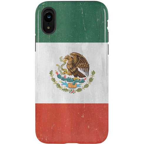 Mexico Flag Distressed iPhone XR Pro Case