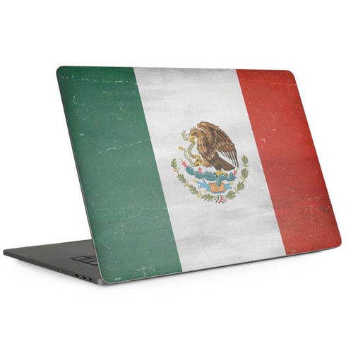 Mexico Flag Distressed Apple MacBook Pro 15-inch Skin