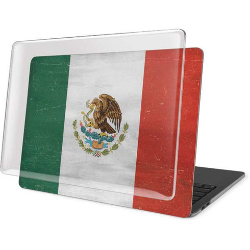 Mexico Flag Distressed MacBook Pro 15in (2016-19) Case plus Skin