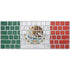 Mexico Flag Distressed Magic Keyboard Skin