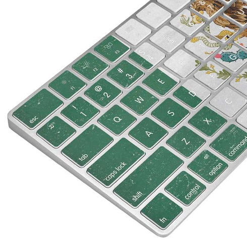 Mexico Flag Distressed Magic Keyboard Skin