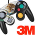 Mexico Flag Distressed Nintendo GameCube Controller Skin