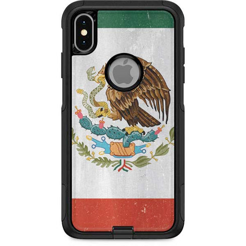 Mexico Flag Distressed Otterbox Commuter iPhone Skin