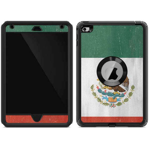 Mexico Flag Distressed Otterbox Defender iPad Skin