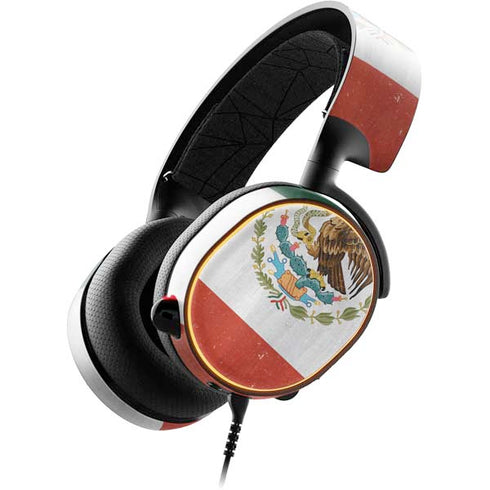Mexico Flag Distressed SteelSeries Arctis 5 Skin