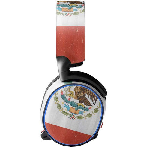 Mexico Flag Distressed SteelSeries Arctis 5 Skin
