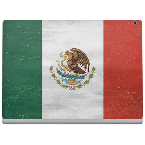 Mexico Flag Distressed Surface Book 2 13.5in Skin