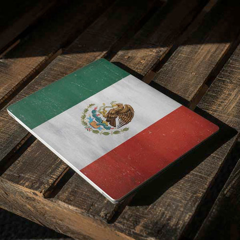 Mexico Flag Distressed Surface Laptop 3 13.5in Skin