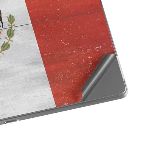 Mexico Flag Distressed Surface Pro 8 Skin