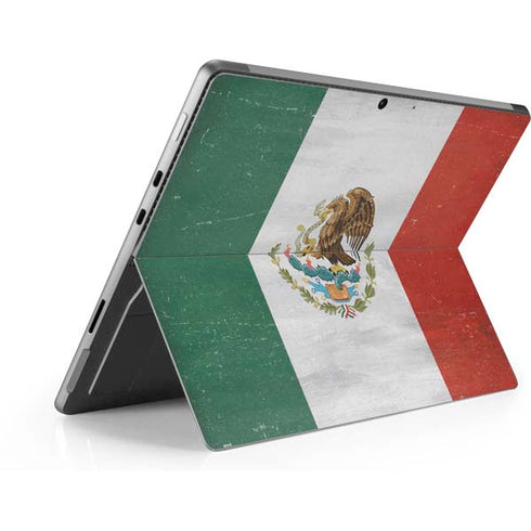 Mexico Flag Distressed Surface Pro 9 Skin