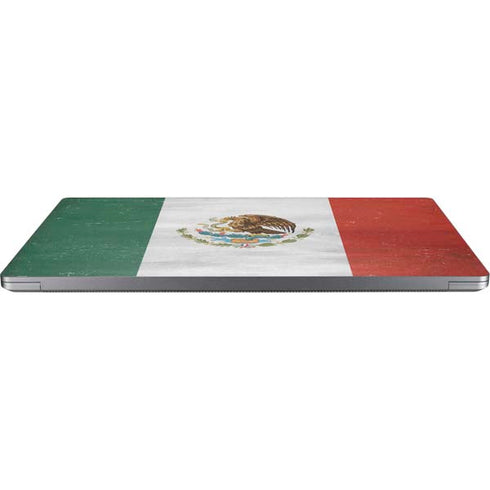 Mexico Flag Distressed Universal Laptop 12in (9.8 x 6.8in) Skin