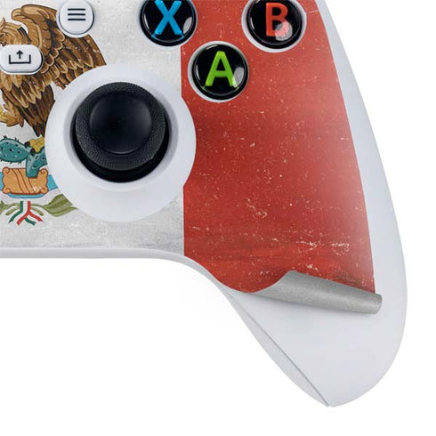 Mexico Flag Distressed Xbox Series S Bundle Skin