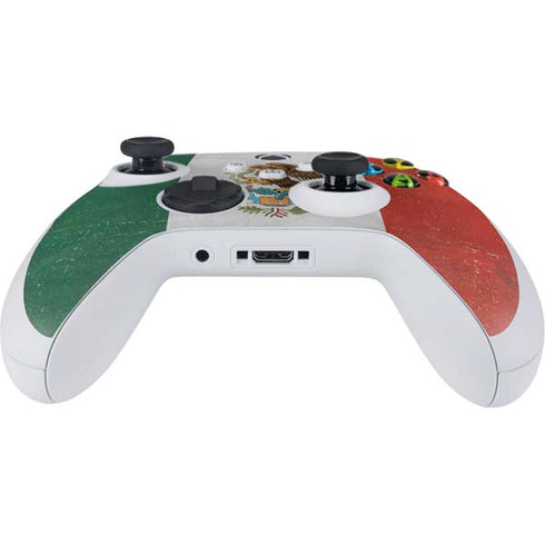 Mexico Flag Distressed Xbox Series S Controller Skin