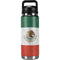 Mexico Flag Distressed YETI Rambler 26oz Bottle Skin