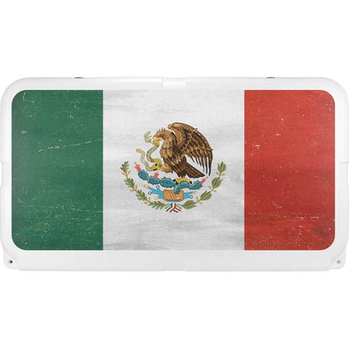 Mexico Flag Distressed YETI Tundra 65 Hard Cooler Skin