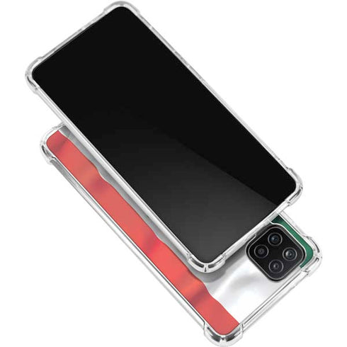 Mexico Flag Galaxy A12 Clear Case