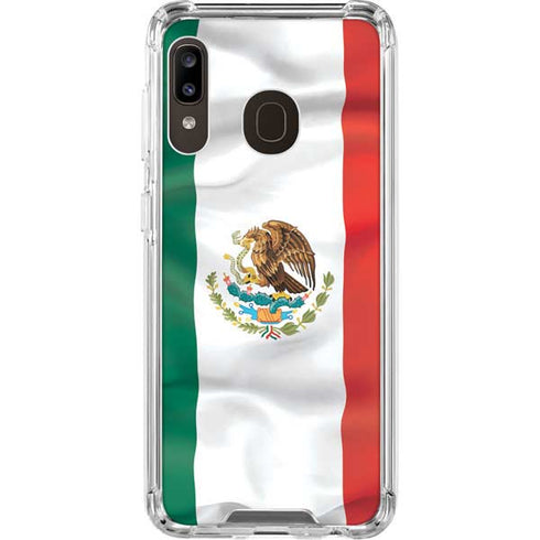 Mexico Flag Galaxy A30 Clear Case