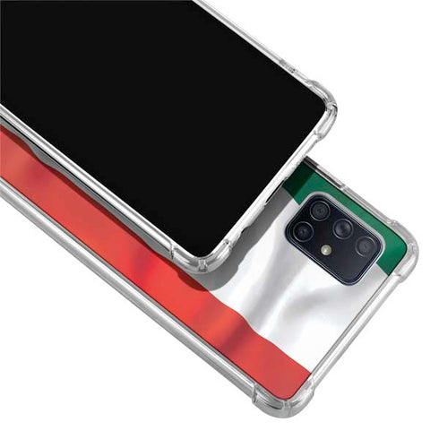 Mexico Flag Galaxy A51 5G Clear Case
