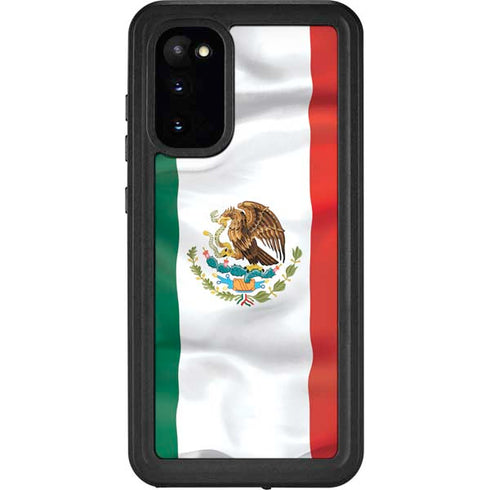 Mexico Flag Galaxy S20 Waterproof Case