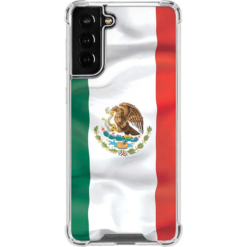 Mexico Flag Galaxy S21 FE Clear Case