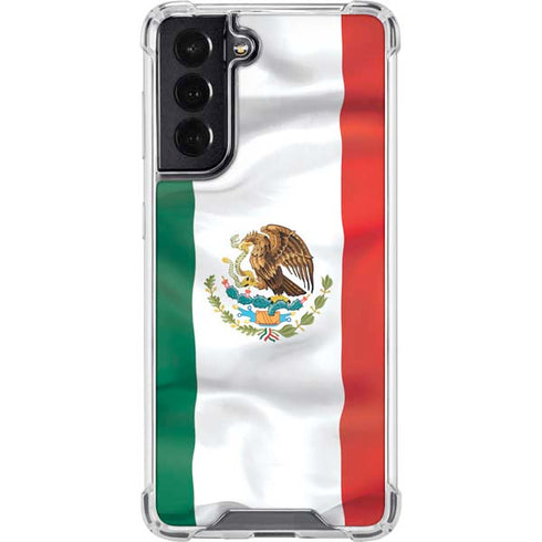 Mexico Flag Galaxy S22 Clear Case