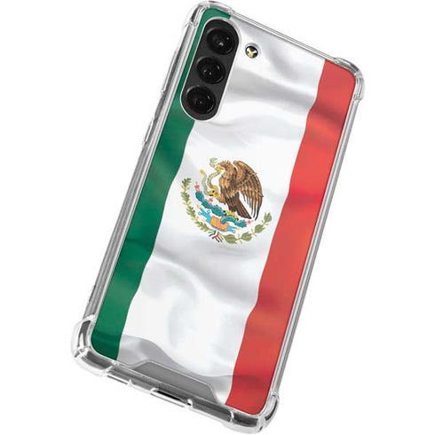 Mexico Flag Galaxy S23 Plus Clear Case