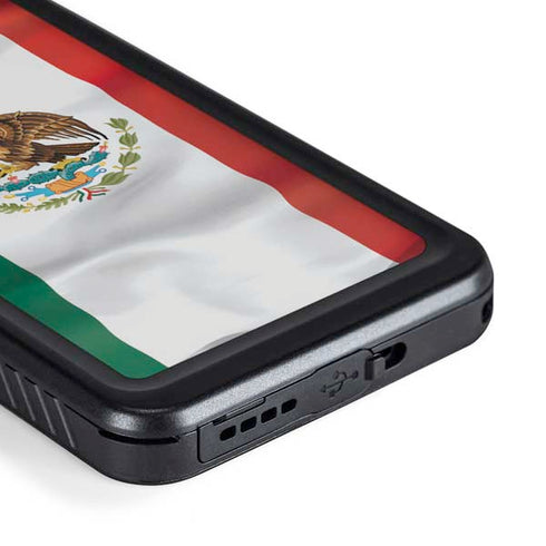 Mexico Flag Galaxy S23 Plus Waterproof Case