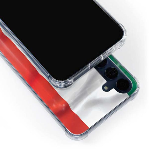 Mexico Flag Galaxy S24 Clear Case