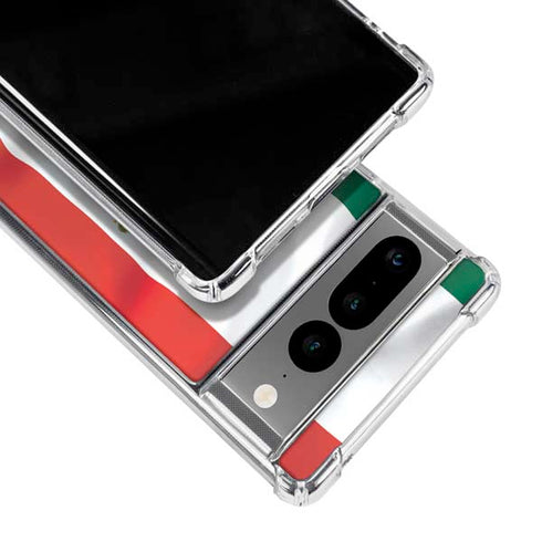 Mexico Flag Google Pixel 7 Pro Clear Case