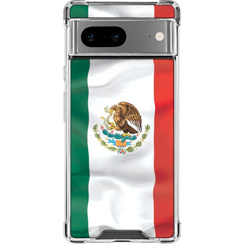 Mexico Flag Google Pixel 8 Clear Case