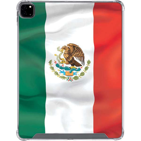 Mexico Flag iPad Pro 12.9in (2020) Clear Case